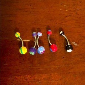 Assortment of Belly Rings